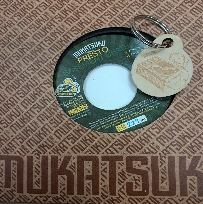 Mukatsuku | Presto Basement Beats: Keyring Edition (Juno Exclusive)