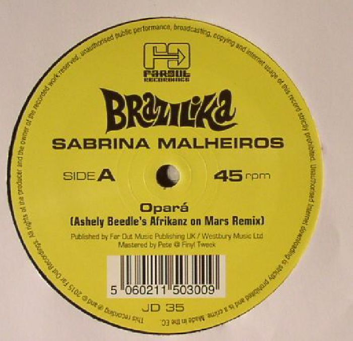 Sabrina Malheiros Opara (Ashely Beedles Afrikanz On Mars remixes)