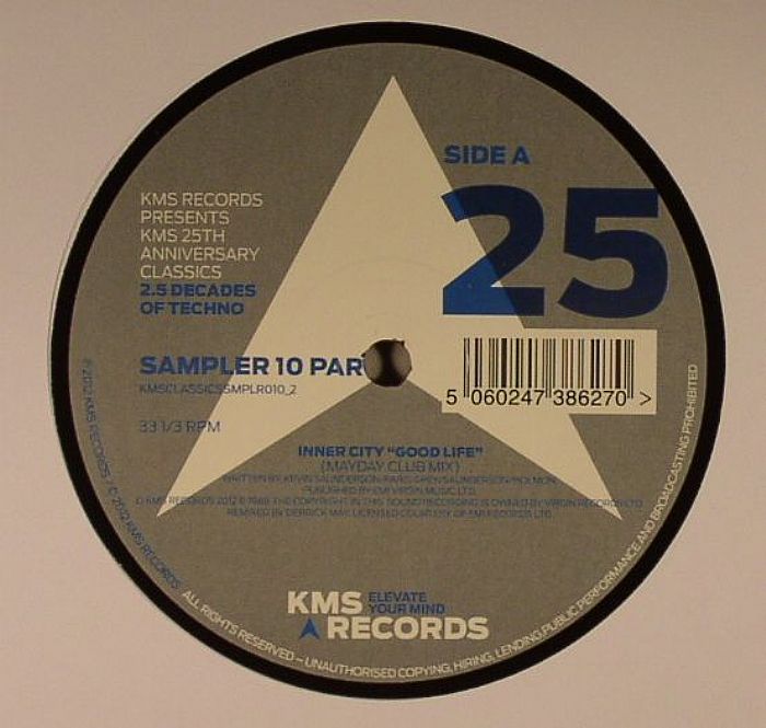 Inner City KMS 25th Anniversary Classsics Vinyl Sampler 10 Part 2