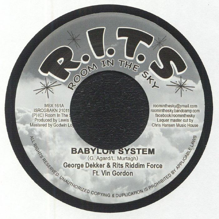 George Dekker | The Rits Riddim Force | Vin Gordon Babylon System