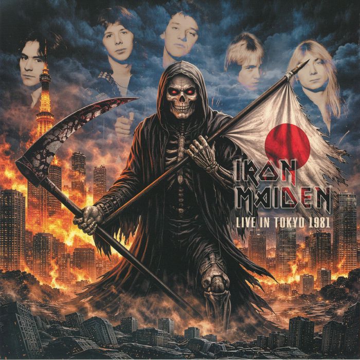 Iron Maiden – Live In Tokyo 1981: Fm Radio Broadcast vinyl cover