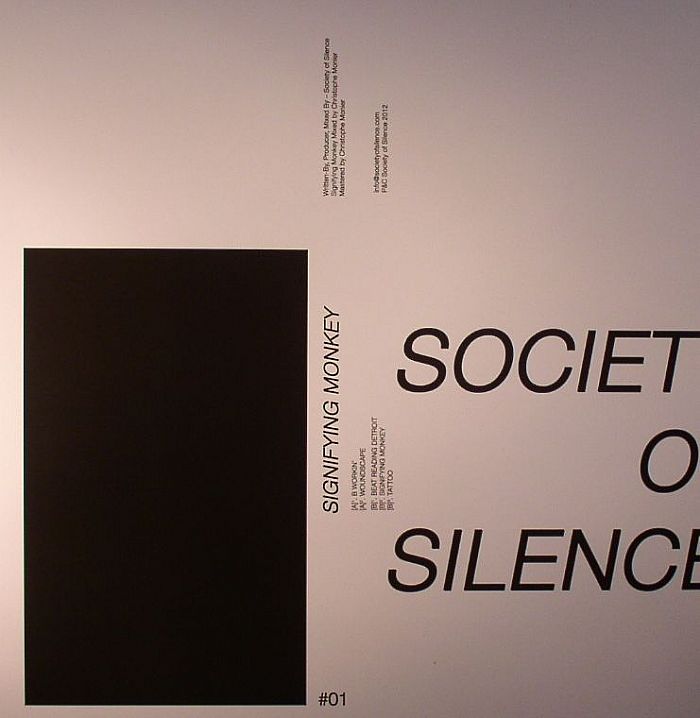Society Of Silence Signifying Monkey