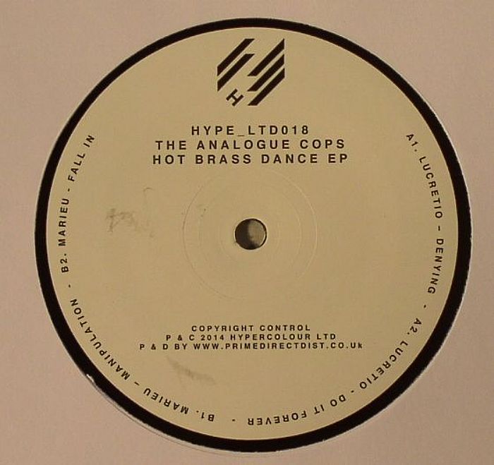 The Analogue Cops Hot Brass Dance EP