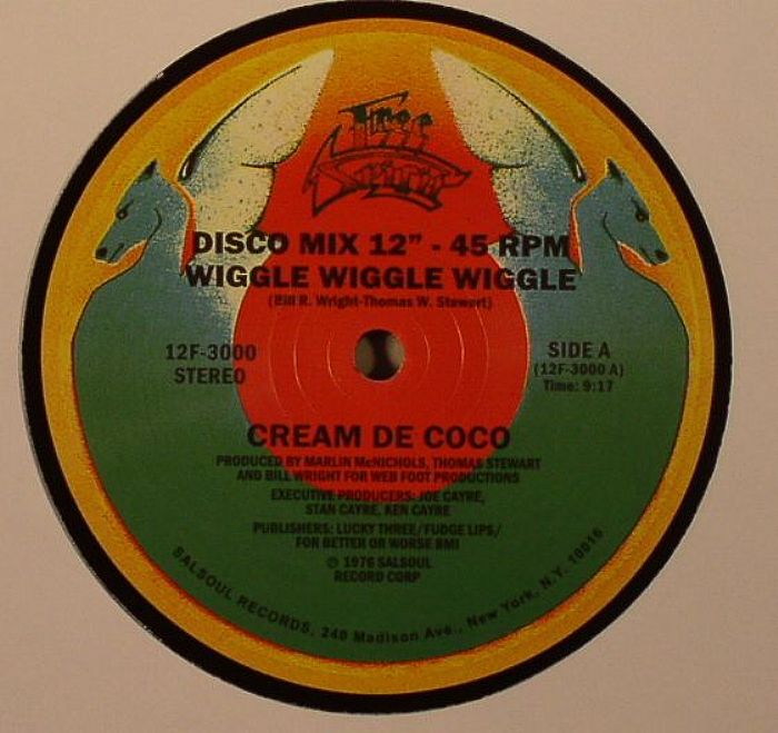 Cream De Coco Wiggle Wiggle Wiggle (stereo) (reissue)