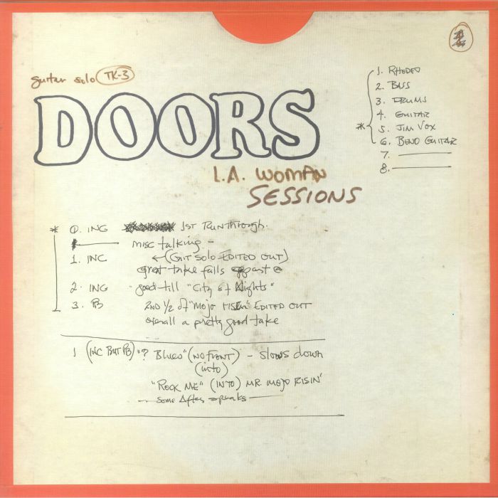 The Doors LA Woman Sessions (Record Store Day RSD 2022)