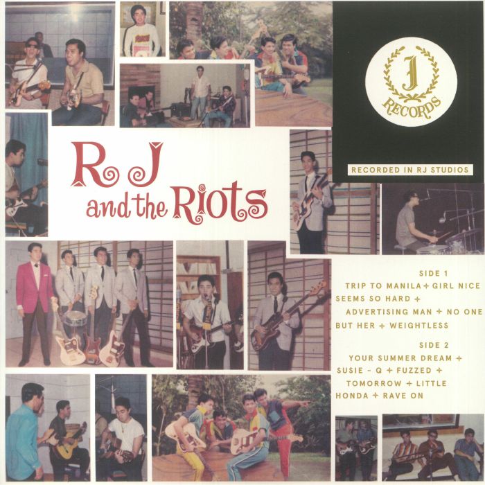 Rj and The Riots – RJ and The Riots vinyl cover