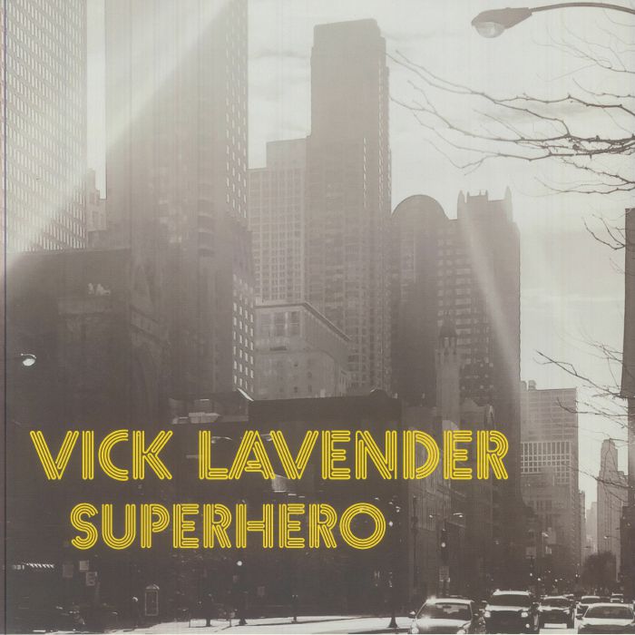 Vick Lavender – Superhero vinyl cover
