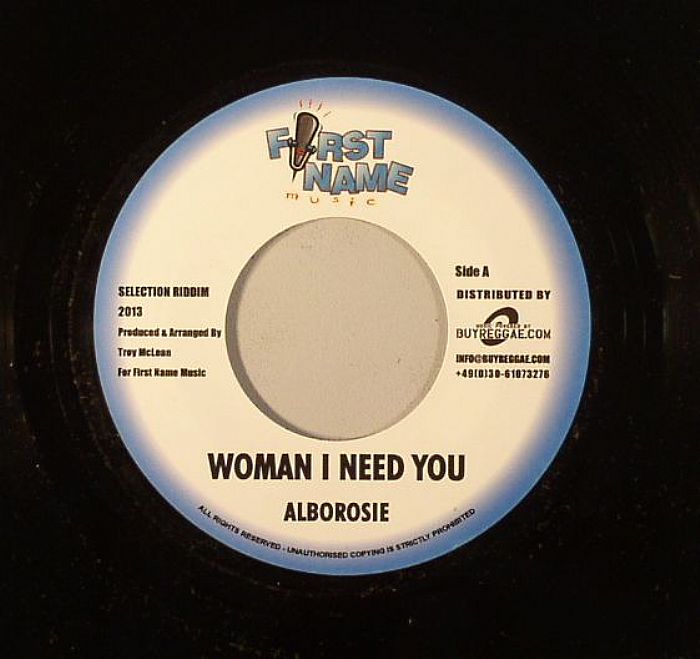 Alborosie Woman I Need You (Selection Riddim)