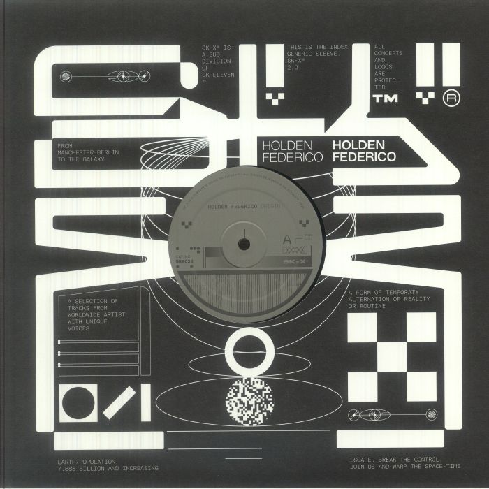 Holden Federico – Origin vinyl cover