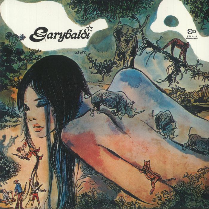 Garybaldi – Nuda vinyl cover