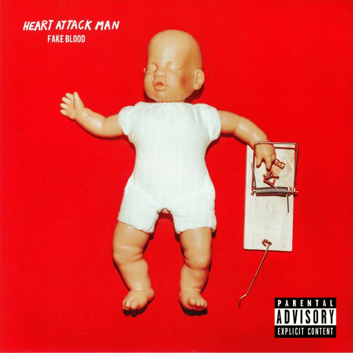 Heart Attack Man – Fake Blood vinyl cover