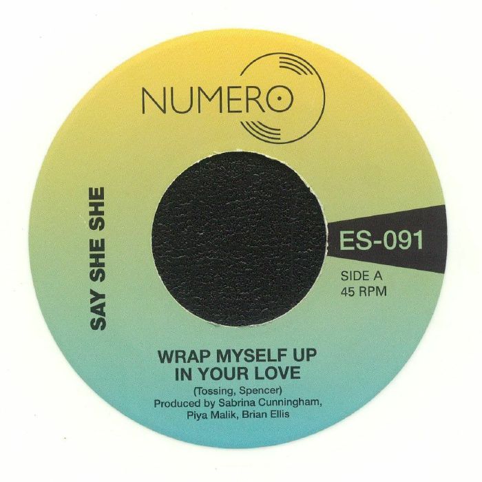 Say She She | Jim Spencer – Wrap Myself Up In Your Love vinyl cover