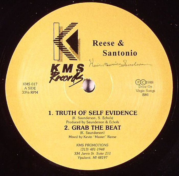 Reese and Santonio – Truth Of Self Evidence vinyl cover