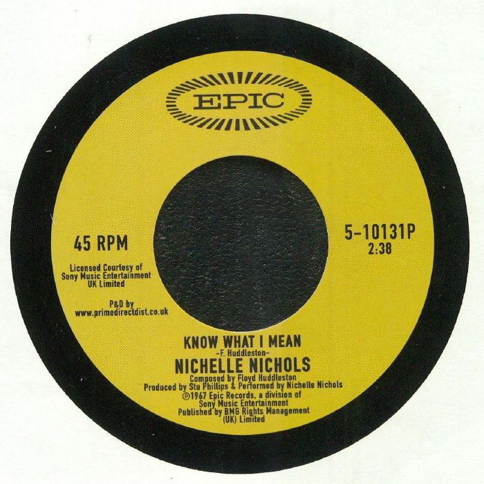 Nichelle Nichols Know What I Mean (Record Store Day 2019)
