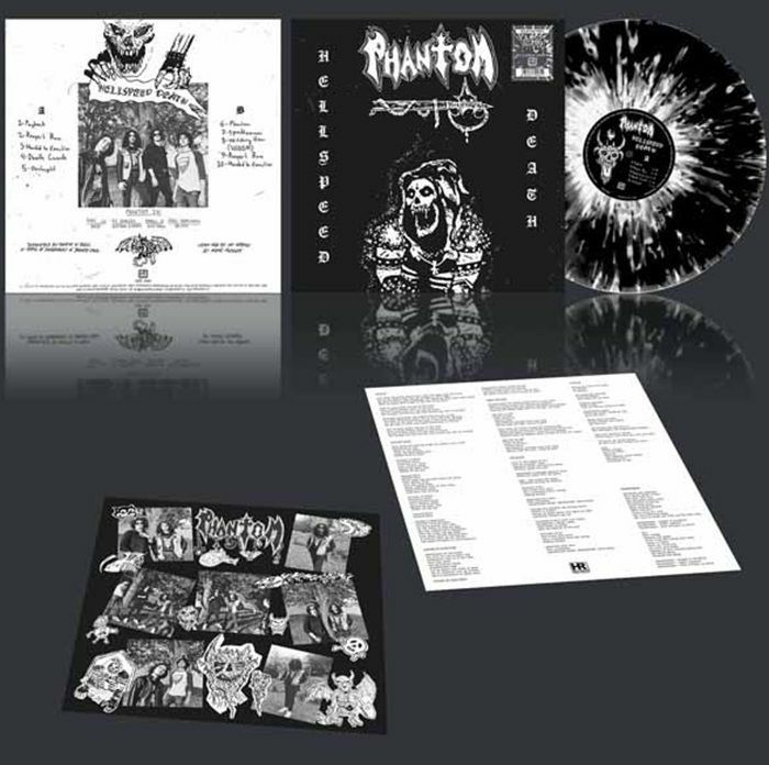 Phantom – Hellspeed Death Demo vinyl cover