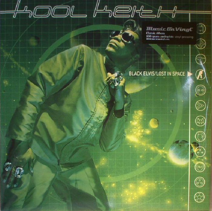 Kool Keith – Black Elvis / Lost In Space vinyl cover