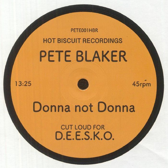 Pete Blaker Donna Not Donna