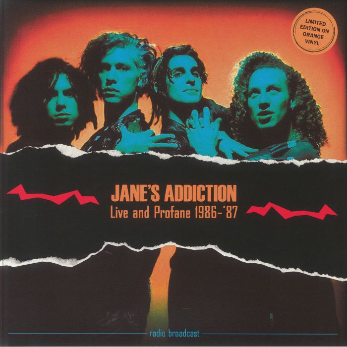 Janes Addiction Live and Profane 1986 1987