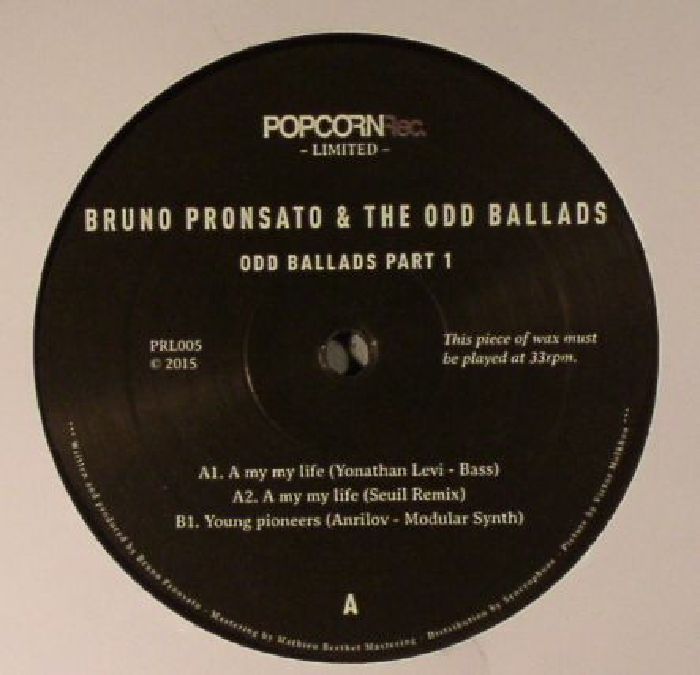 Bruno Pronsato | The Odd Ballads Odd Ballads Part 1