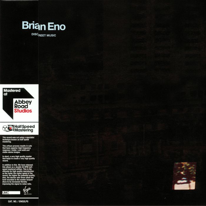 Brian Eno Discreet Music (half speed remastered)