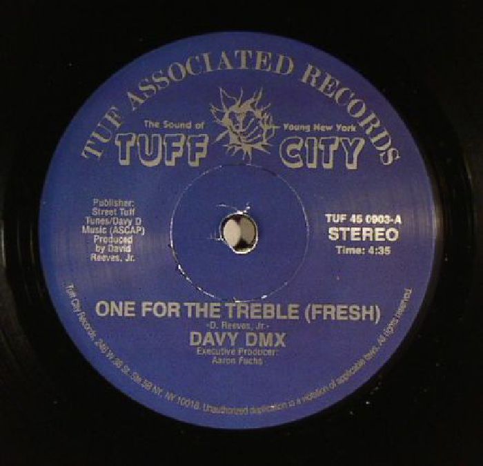 Davy Dmx One For The Treble (Recond Store Day 2015)