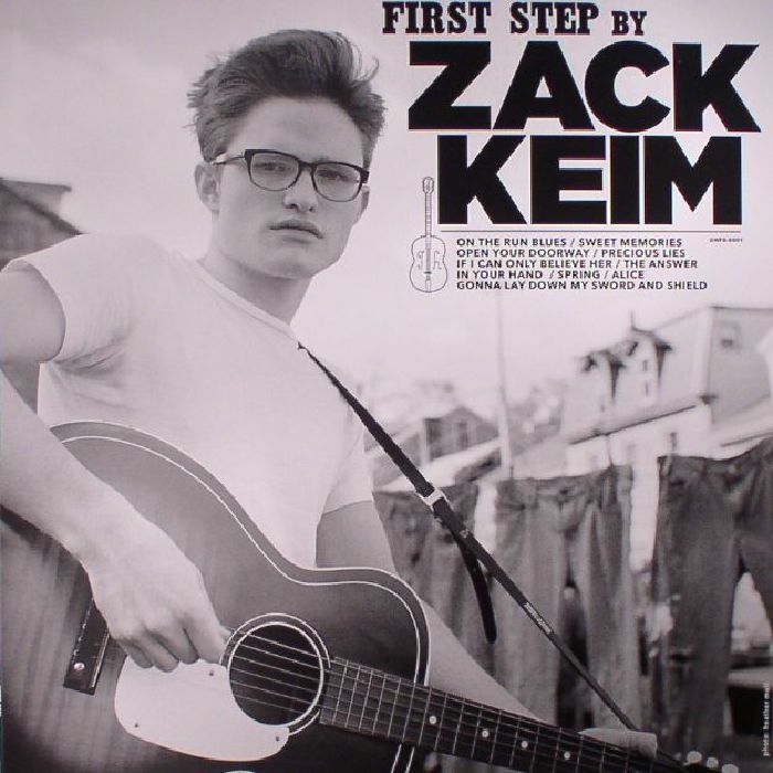 Zack Keim – First Step vinyl cover