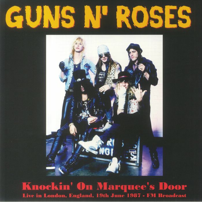 GUNS N' ROSES ‎- Appetite For Destruction - Lp Vinilo 1987 Portada