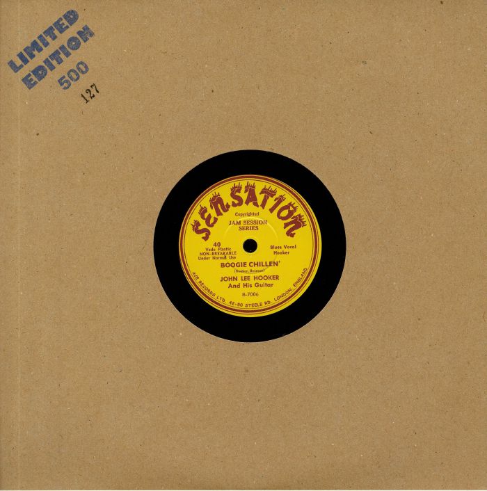 John Lee Hooker – Boogie Chillen vinyl cover