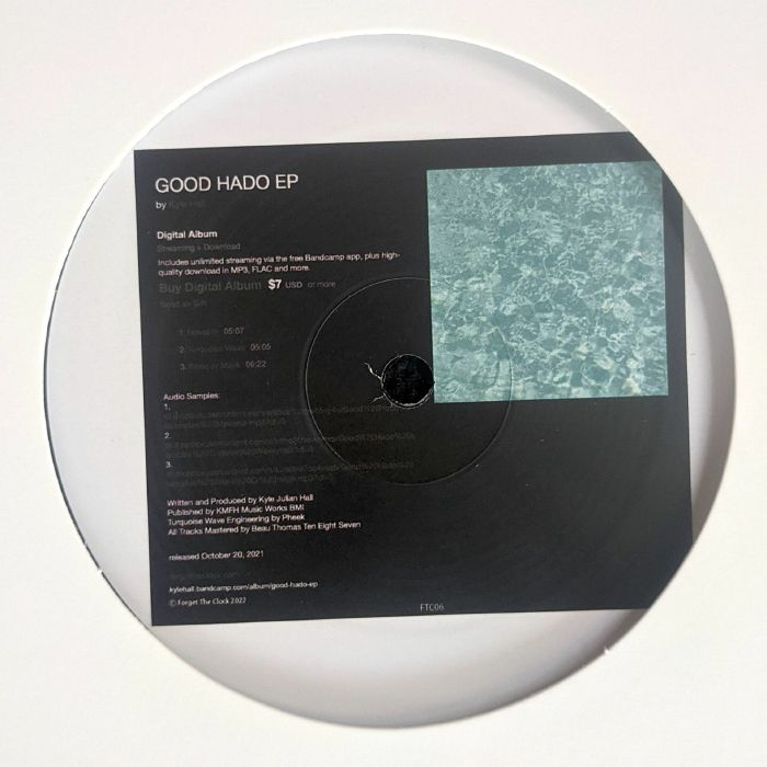 Kyle Hall – Good Hado EP vinyl cover