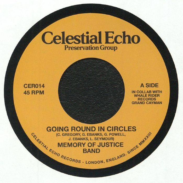 Memory Of Justice Band – Going Round In Circles vinyl cover