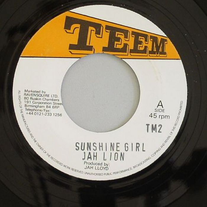 Jah Lion | King Tubbys Sunshine Girl (Aint No Sunshine Riddim)