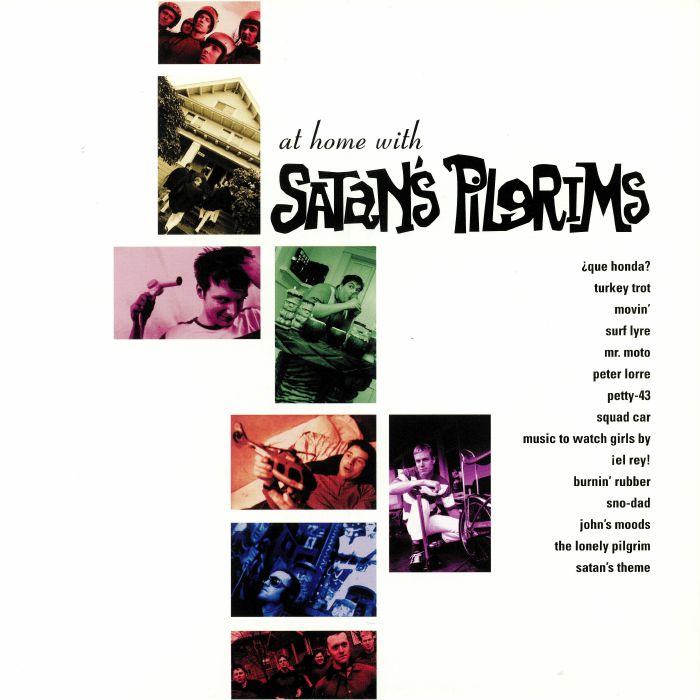 Satans Pilgrims – At Home With vinyl cover