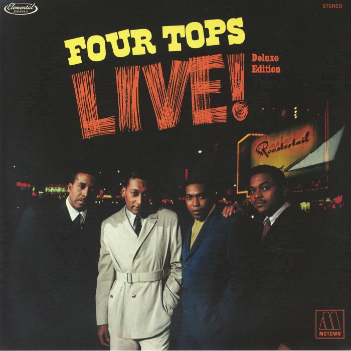 Four Tops – Four Tops Live! Complete Performance (60th Anniversary Deluxe Edition) vinyl cover