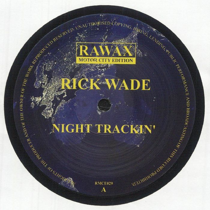 Rick Wade – Night Trackin' vinyl cover