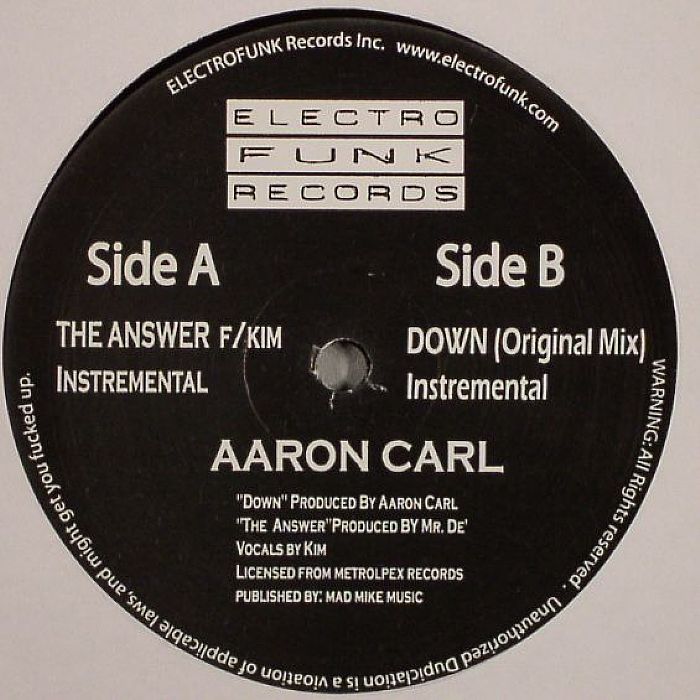 Aaron Carl The Answer