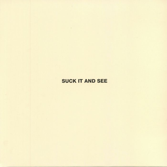 Arctic Monkeys – Suck It and See vinyl cover