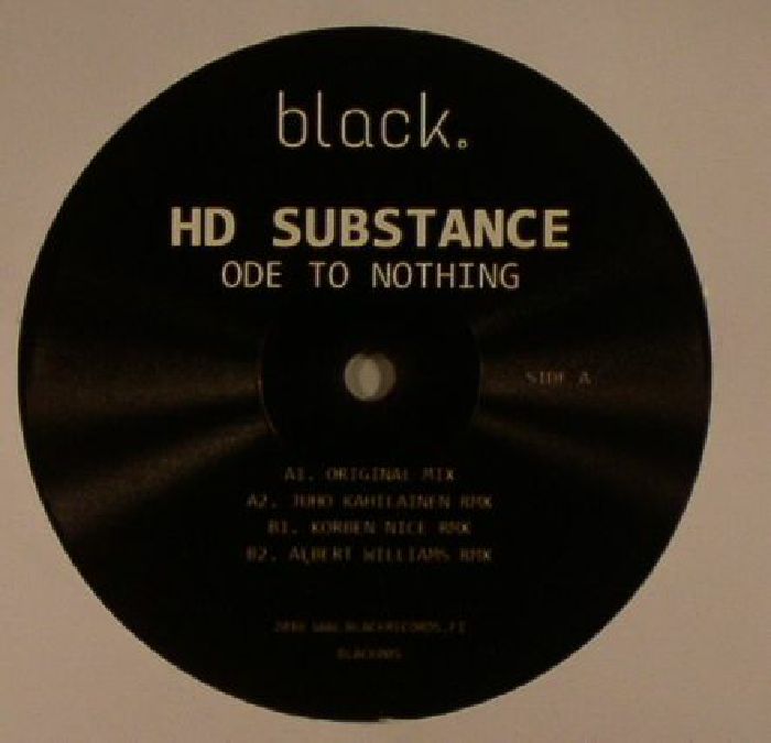 Hd Substance Ode To Nothing