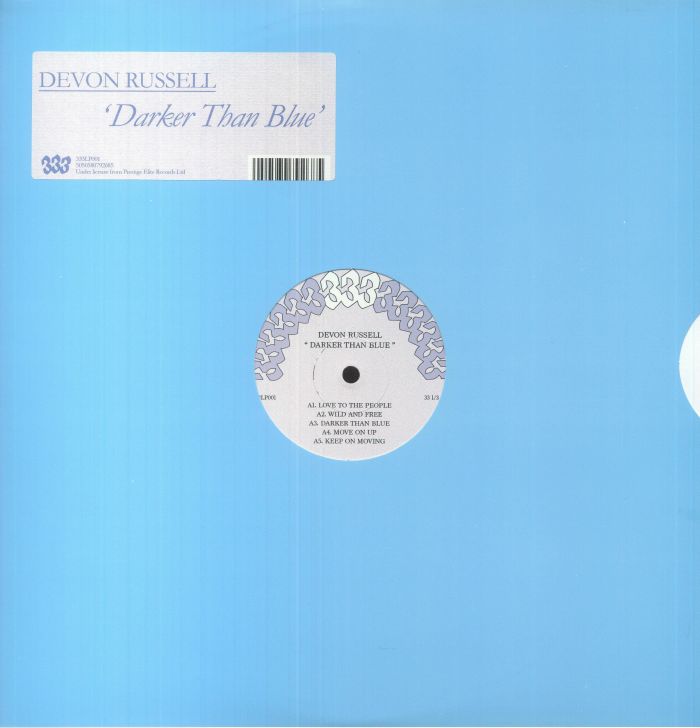 Devon Russell – Darker Than Blue vinyl cover