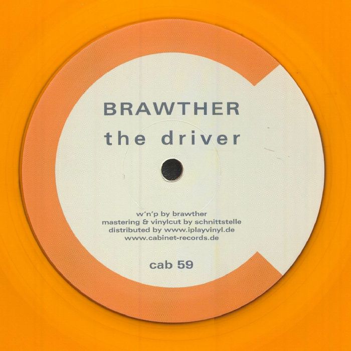 Brawther – The Driver vinyl cover