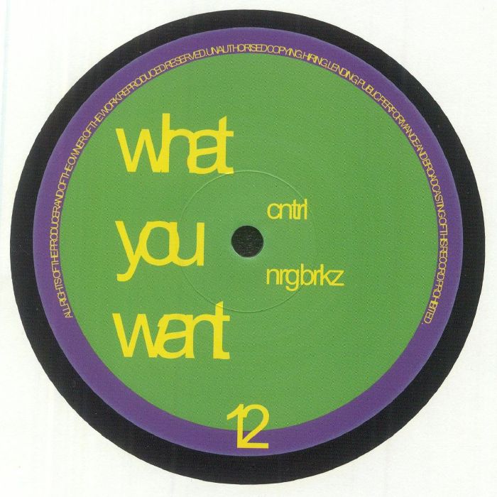 What You Want Vinyl