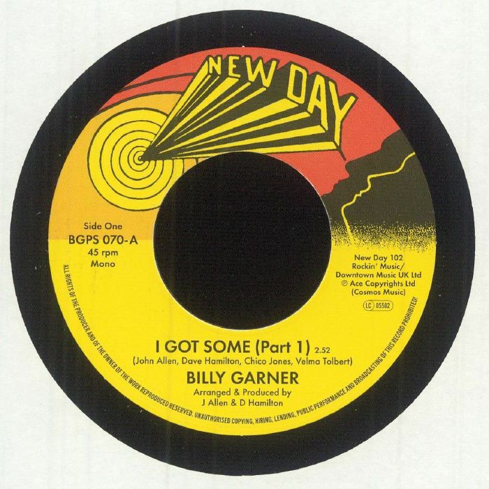 Billy Garner I Got Some