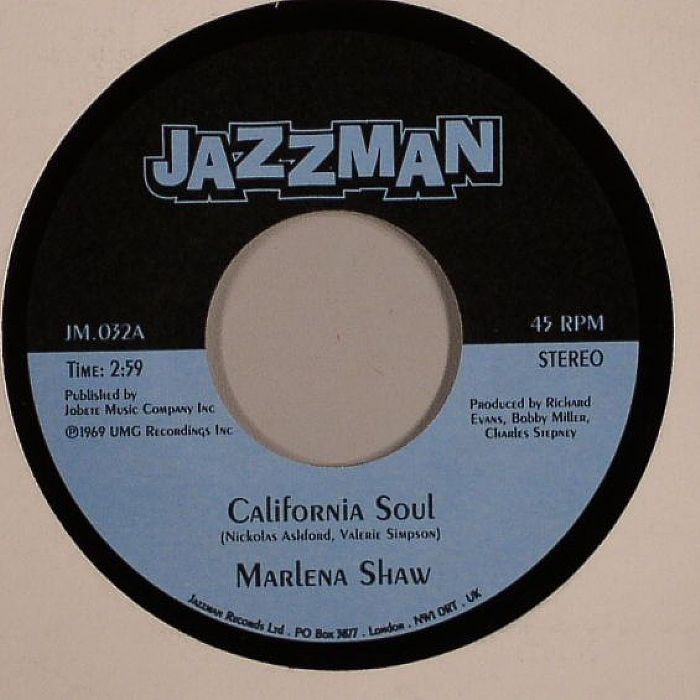 Marlena Shaw California Soul (repress)