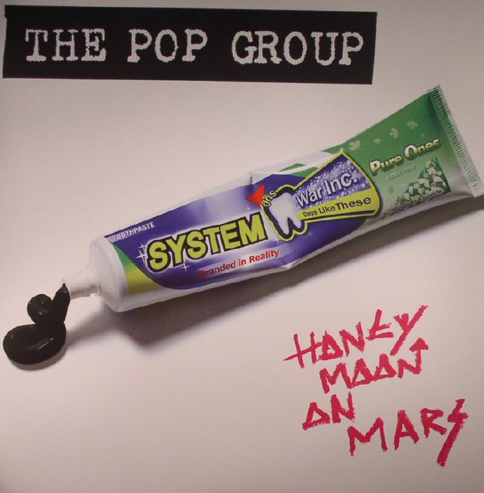 The Pop Group – Honeymoon On Mars vinyl cover