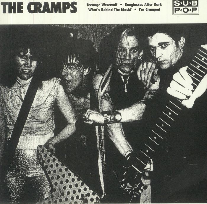 The Cramps – Teenage Werewolf vinyl cover