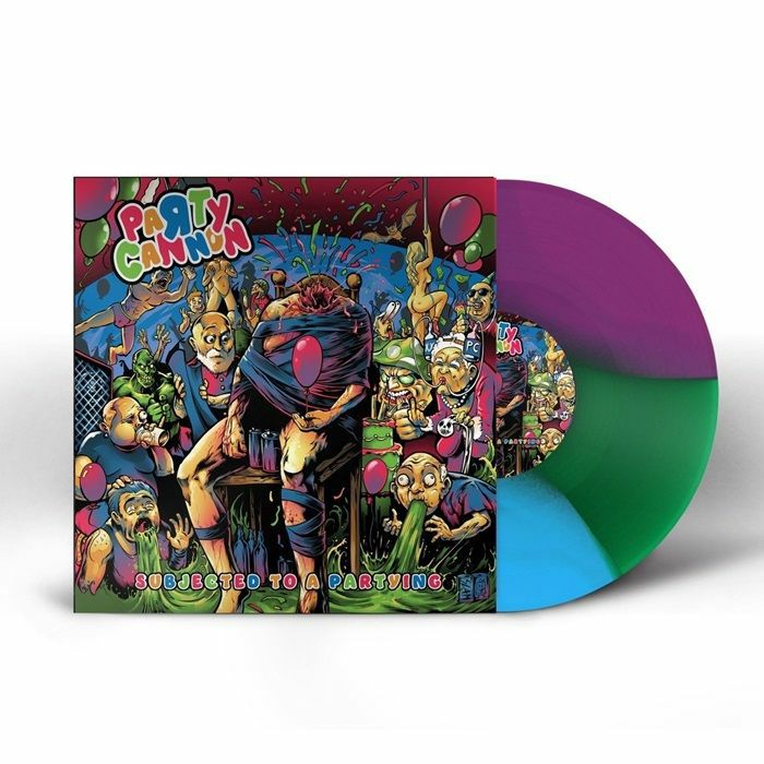 Party Cannon – Subjected To A Partying vinyl cover
