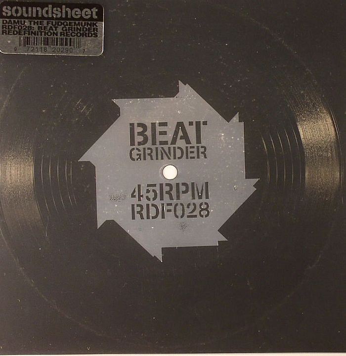 Damu The Fudgemunk – Beat Grinder vinyl cover