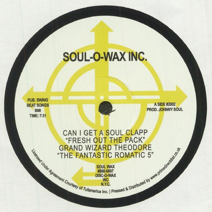 Grand Wizard Theodore | The Fantastic Romantic 5 Can I Get A Soul Clapp Fresh Out Of The Pack (Record Store Day RSD 2022)