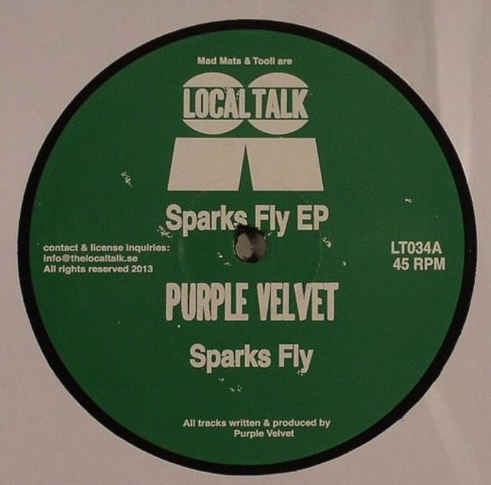 Purple Velvet Sparks Fly EP