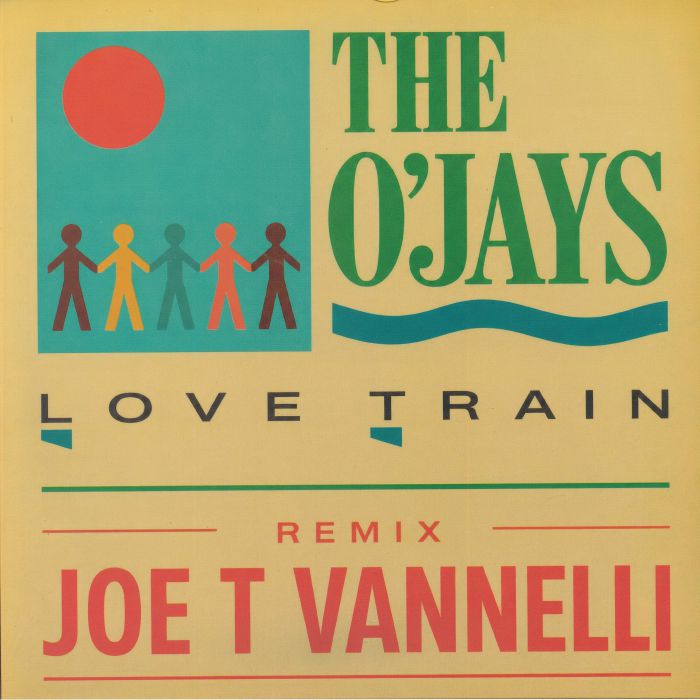 The O'jays – Love Train (remixes) vinyl cover