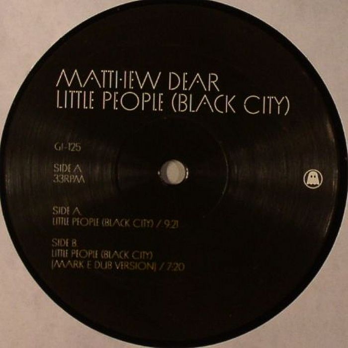 Matthew Dear Little People (Black City)